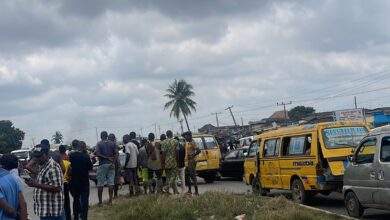 BREAKING: Hoodlums clash, block Lagos-Badagry Expressway 9 IMG 20220825 131045
