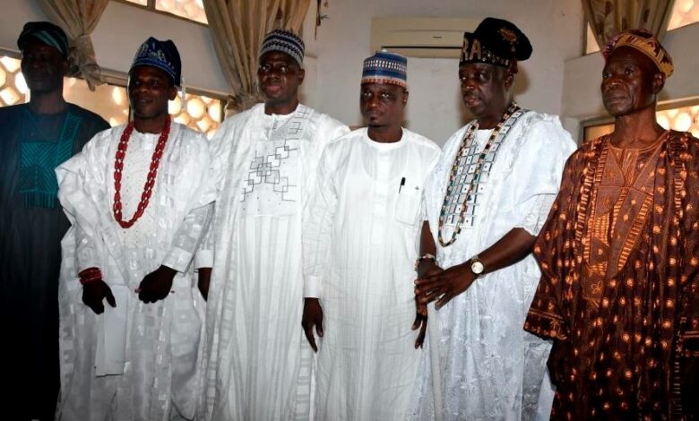 AbdulRazaq presents appointment letters to four traditional chiefs 1 Ilorin