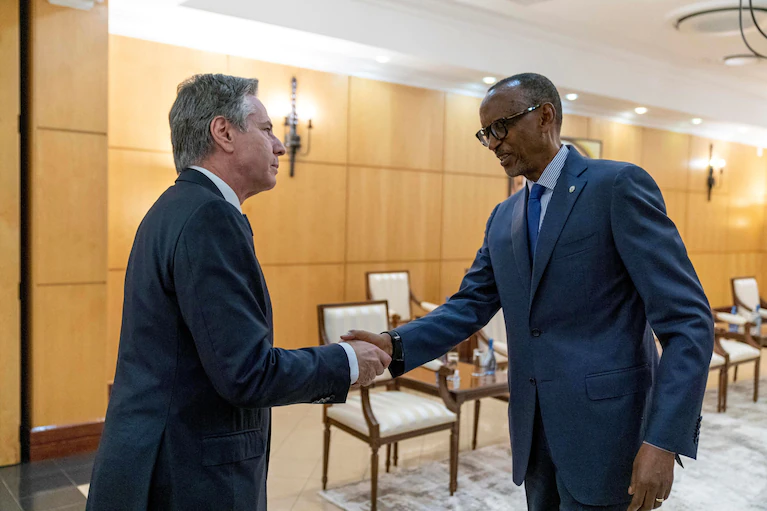 Once a U.S. darling, Rwanda’s Kagame hears concerns amid Blinken visit 1 Kegame