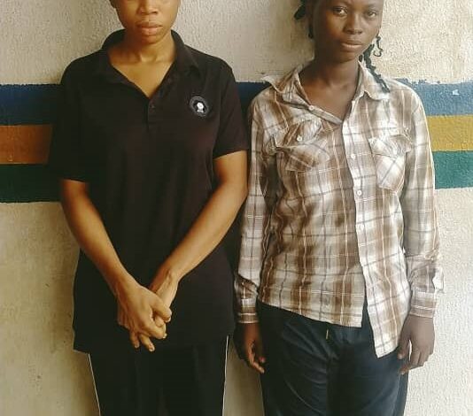 Lady in police net for selling her 3-week old baby for N600,000 1 Ladies