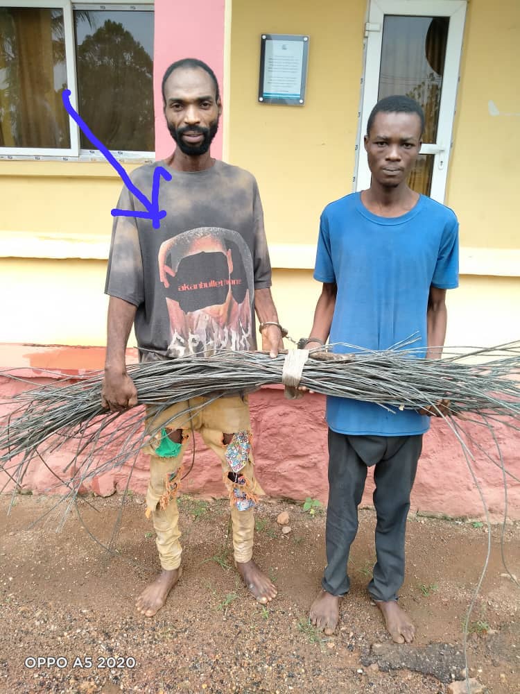 Ogun police arrest escapee death row inmate, one other for cable vandalism 5 Sapele