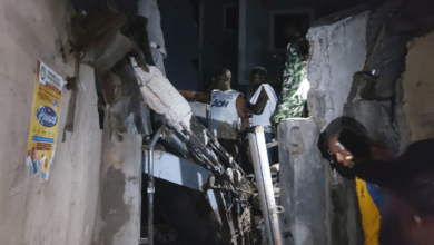 BREAKING: Two children die as tank scaffolding collapses on building in Lagos 2 Screenshot 20220821 230724