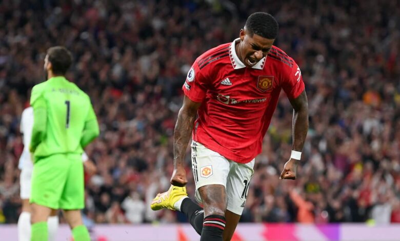 Manchester United produce outstanding display to see off struggling Liverpool 1 marcus rashford manchester united v liverpool fc premier league1 min