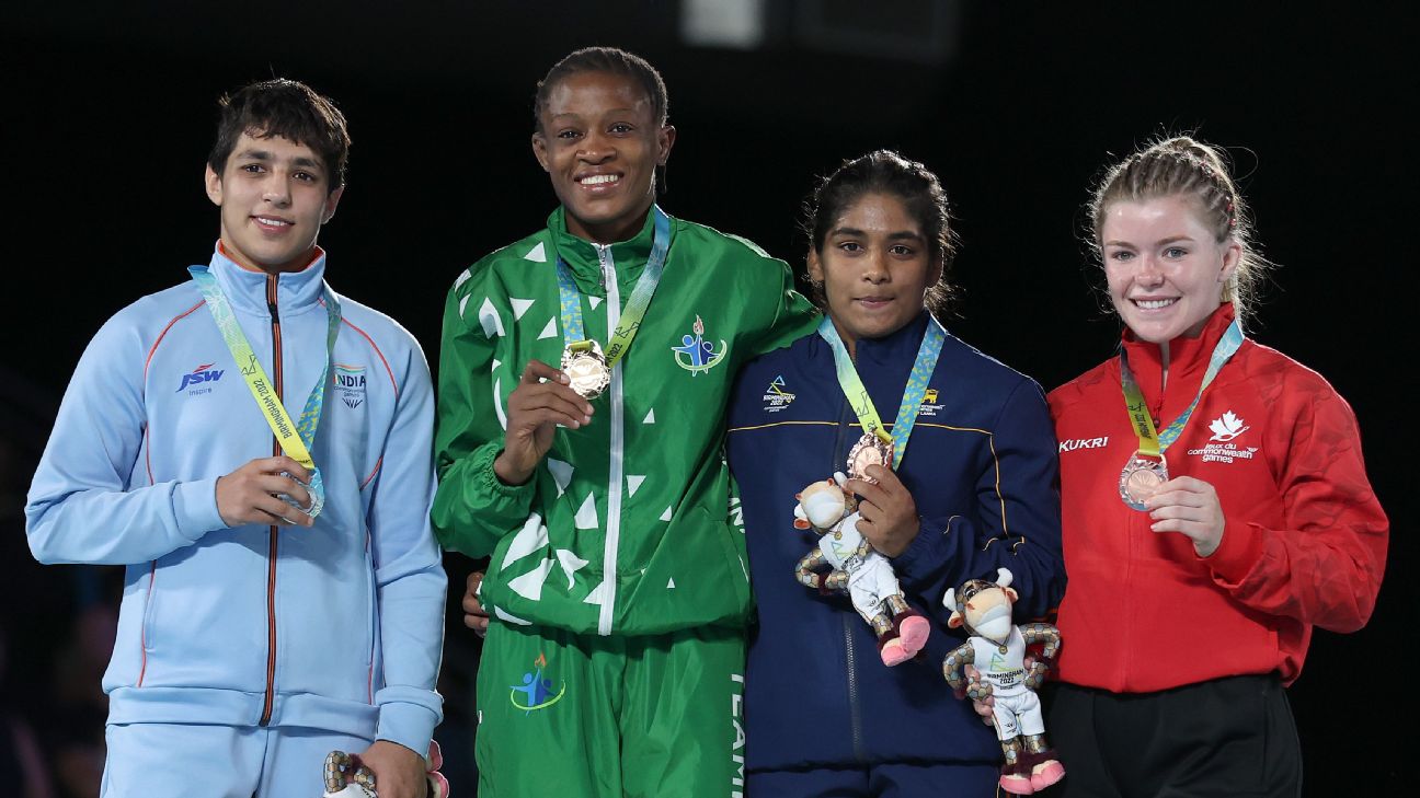Commonwealth Games: Adekuoroye, Oborududu win wrestling gold medals 1 r1044866 1296x729 16 9