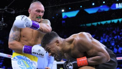 Usyk defeats Anthony Joshua in rematch to retain WBO, WBA, IBF belts 1 skysports oleksandr usyk anthony joshua 5871386