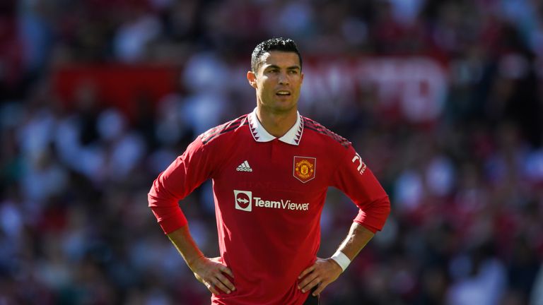 Ronaldo makes World Cup history as Portugal thrash Uzbekistan 1 skysports ronaldo manchester united 5851205