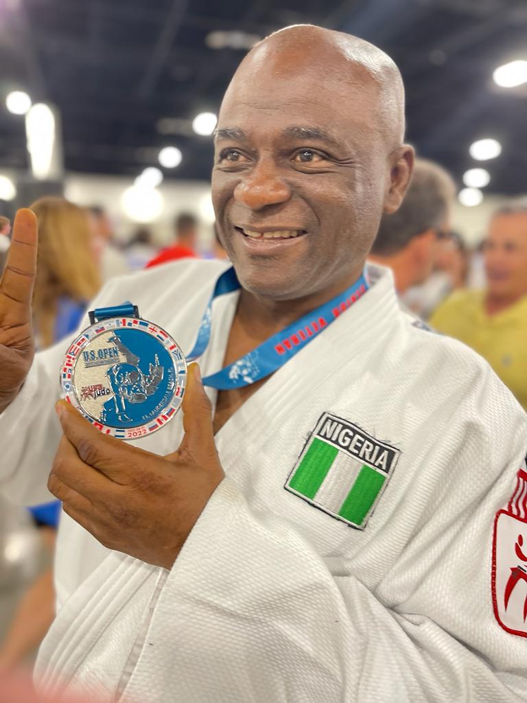 Police IRT boss, Disu, wins US Open judo silver medal 7 tunji in US3