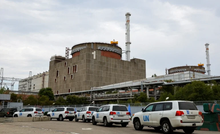 UN team ‘not going anywhere’ after visiting Ukraine nuclear plant 1 2022 09 01T122153Z 740038572 RC2B8W9GNN89 RTRMADP 3 UKRAINE CRISIS IAEA MISSION ARRIVAL