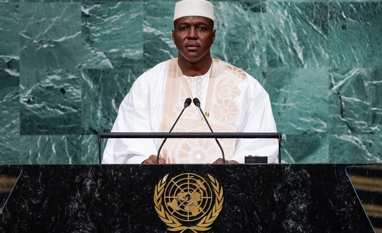 At UN, Mali army-appointed PM slams France, praises Russia ties 1 2022 09 24T134235Z 988091813 RC2PNW90IQRN RTRMADP 3 UN ASSEMBLY