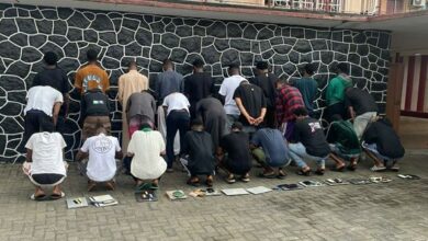 EFCC arrests 40 suspected internet fraudsters in Lagos 9 305570589 455259373303938 2139389629140997787 n