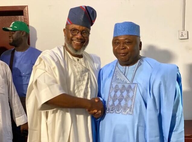 Exposed: How Adebutu, Akinlade plan to share positions if PDP wins 2023 election in Ogun 1 Akinlade Adebutu