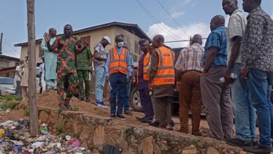 Oyo begins rehabilitation of Dugbe, Adeoyo roads in Ibadan 5 Chairman OYSROMA inspecting some roads