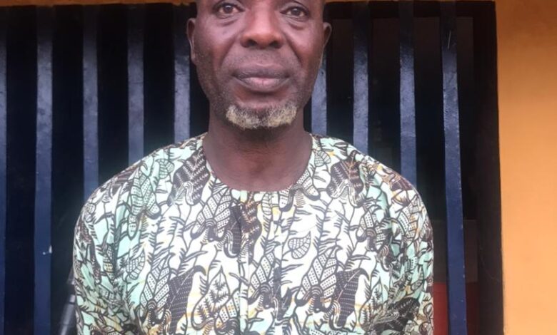 Police arrest fake PCRC member for N1.4m fraud 1 IMG 20220901 WA0113