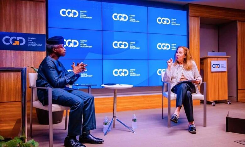 Debt-for-climate swap deal win-win for creditor/developed nations, Africa - Osinbajo 1 IMG 20220903 WA0001