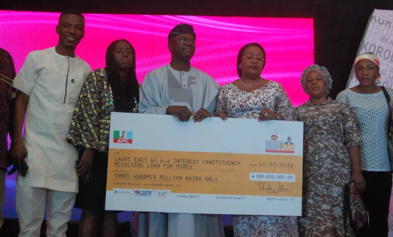 Why I launched N300m constituency revolving loan- Abiru 7 IMG 20220915 WA0330