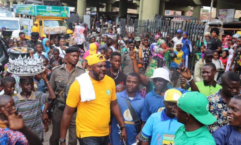 Nollywood actor, Adekola takes Ogun Health Insurance campaign to markets 1 IMG 20220916 WA0081