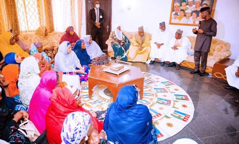 Osinbajo in Kano, condoles Senator Gaya on loss of his son 1 IMG 20220917 WA0002