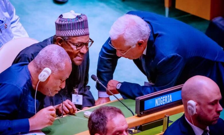 PHOTO NEWS: Buhari at the opening of the 77th United Nations General Assembly 7 IMG 20220920 WA0018