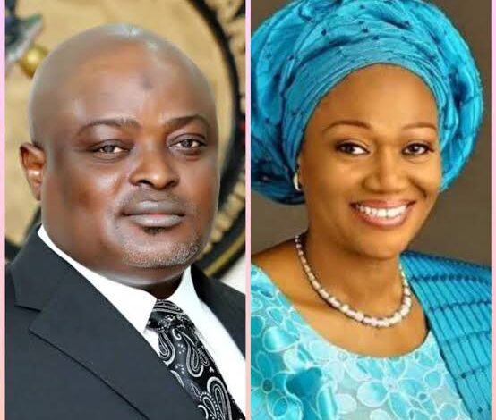 Obasa greets Remi Tinubu at 62 1 IMG 20220921 WA0059
