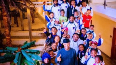 Young gymnasts thrill Osinbajo 17 IMG 20220928 WA0003