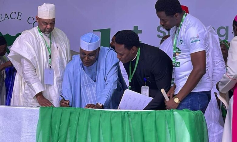 PHOTO NEWS: Presidential candidates sign national peace accord ahead of 2023 elections 9 IMG 20220929 WA0017