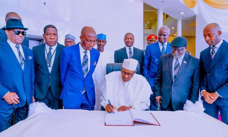 Be honest arbiters, Buhari pleads with judiciary 1 IMG 20220929 WA0020