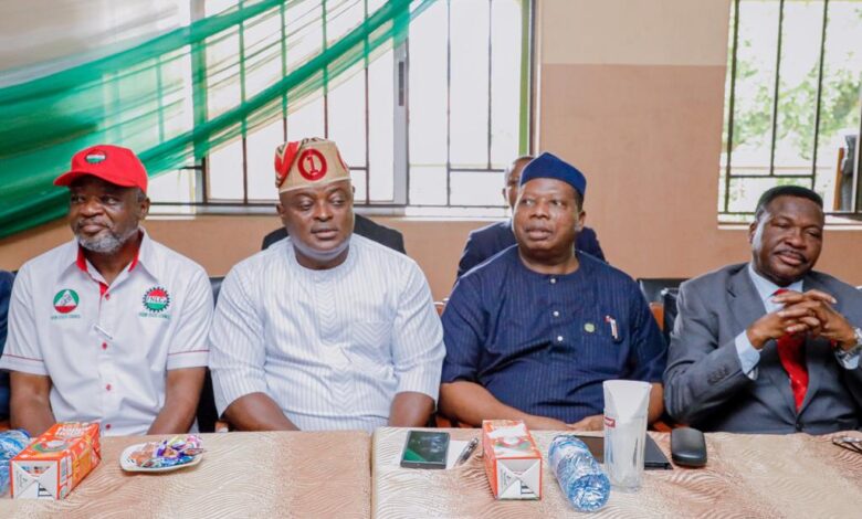 Obasa says NLC, TUC must protect Nigeria's democracy 1 IMG 20220929 WA0299