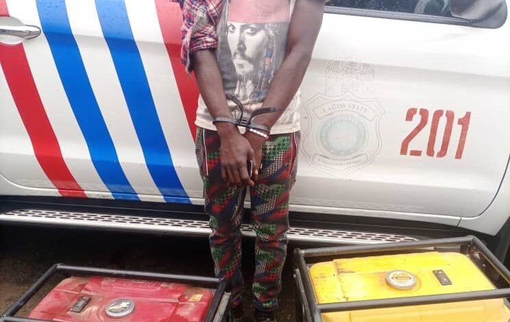 RRS arrests ex-convict for allegedly stealing two power generators 1 IMG 20220915 072734