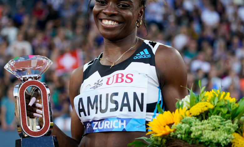Tobi Amusan wins second successive Diamond League Trophy 1 Tobi Amusan111