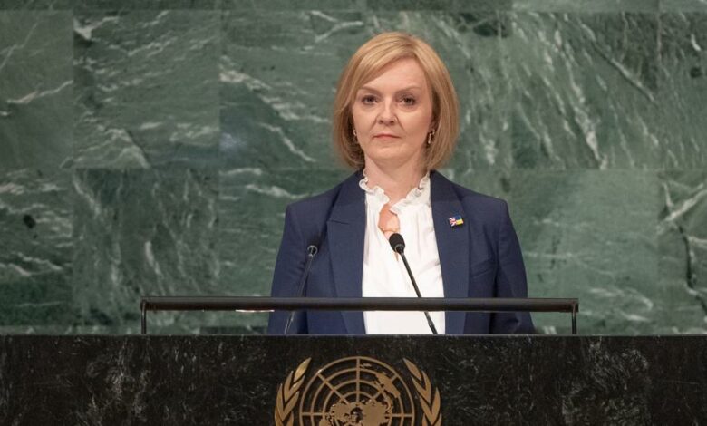 ‘The story of 2022 is freedom fighting back’ against aggression, UK Prime Minister Truss says in UN speech 1 image1170x530cropped
