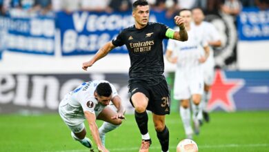 Arsenal begin Europa League campaign with 2-1 win at FC Zurich 7 skysports granit xhaka arsenal 5892285