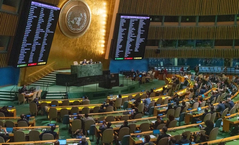 UN condemns Russia’s move to annex parts of Ukraine 3 2022 10 12T203946Z 61616924 RC2WZW9WZGLD RTRMADP 3 UKRAINE CRISIS UN