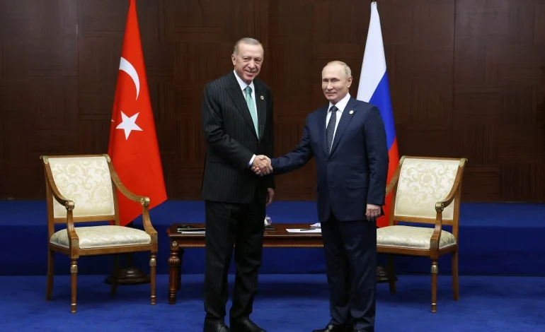 Putin courts Erdogan to pump more Russian gas through Turkey 1 2022 10 13T105306Z 689739483 RC2A0X99DWK3 RTRMADP 3 UKRAINE CRISIS RUSSIA TURKEY