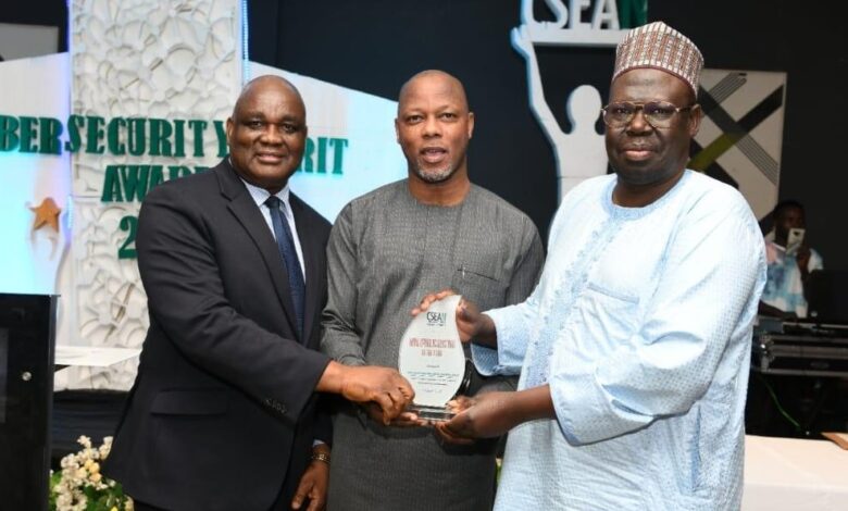 NCC receives cybersecurity award, seeks safer internet usage 1 Cybersecurity Award 1