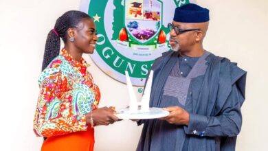 PHOTO NEWS: Abiodun donates house, N5m to Tobi Amusan 12 FB IMG 1664946788054