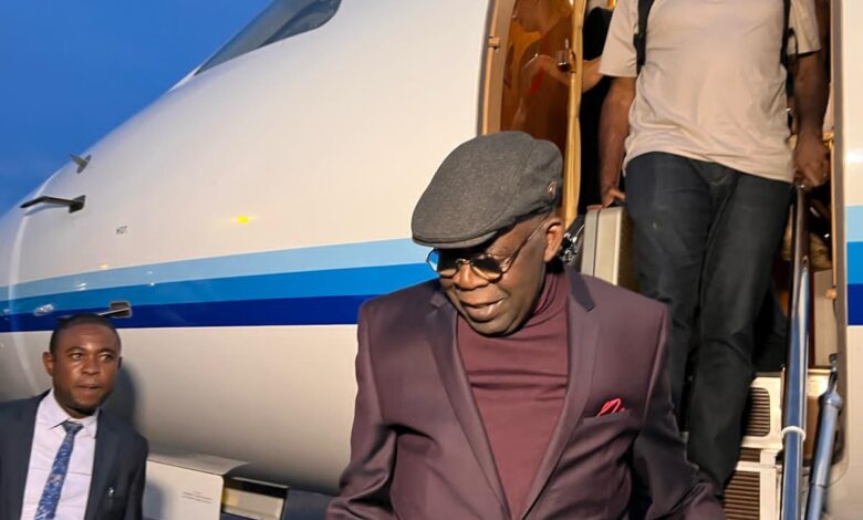 BREAKING: Tinubu returns to Nigeria from UK 1 IMG 20221006 WA0033