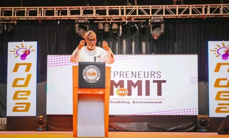 We're creating enabling environment for businesses, entrepreneurs - Akeredolu 5 IMG 20221008 WA0024