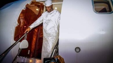 PHOTO NEWS: Atiku lands in Uyo ahead of campaign flag off 3 IMG 20221009 WA0033