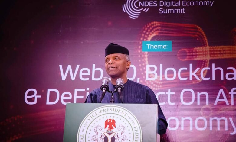 Only vision can limit Nigeria from becoming digital economy world leaders - Osinbajo 1 IMG 20221010 WA0047
