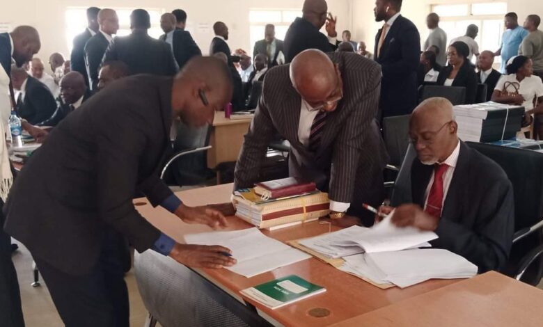 Osun Tribunal concludes pre-hearing, commences hearing October 26 1 IMG 20221013 WA0018