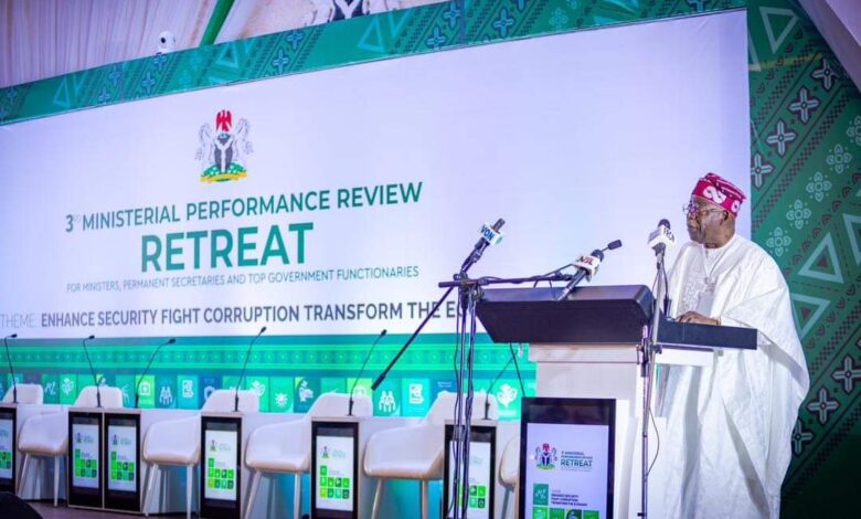 At Ministerial Retreat, Tinubu pledges to honour Buhari's legacy 1 IMG 20221018 WA0030