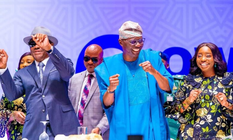 PHOTO NEWS: Sanwo-Olu, wife, host Wike in Lagos 13 IMG 20221018 WA0045