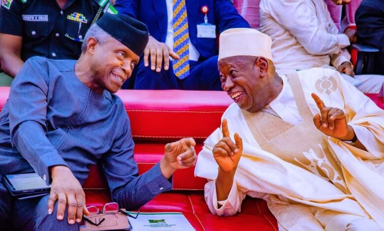 Osinbajo hails Ganduje's public service experience at book launch 7 IMG 20221025 WA0014