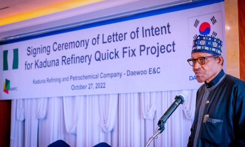 PHOTO NEWS: Buhari witnesses Daewoo, NNPC agreement on Kaduna refinery in Seoul 9 IMG 20221027 WA0001