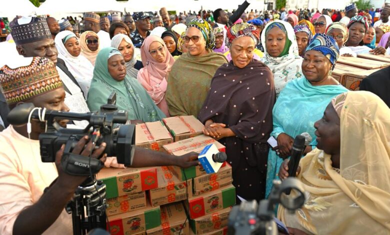 APC women campaign council visits Damaturu, donates N20m, other relief materials to flood victims 1 IMG 20221029 WA0013