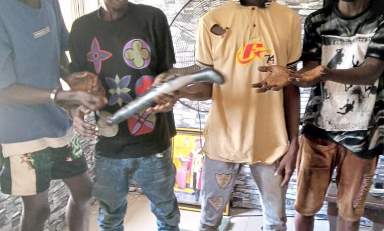 Three brothers, one other arrested in Ijebu Ode for robbery 1 Robbers