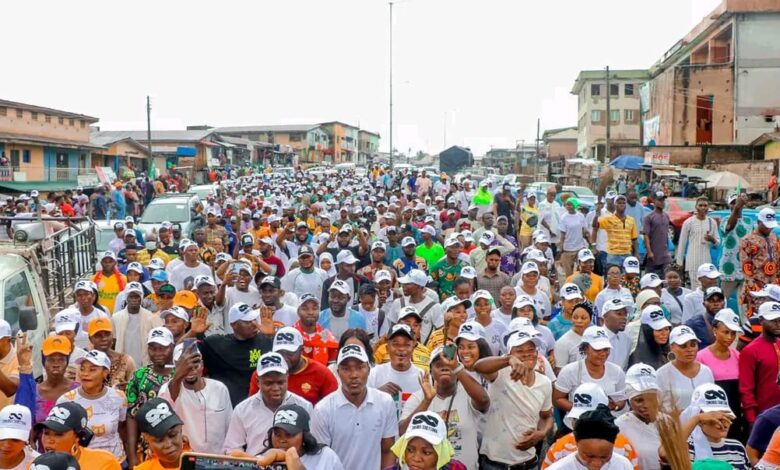 Large turnout as Osun APC youths rally for Tinubu/Shettima 1 Tinubu 6