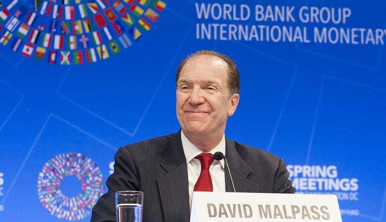 World Bank Group President David Malpass