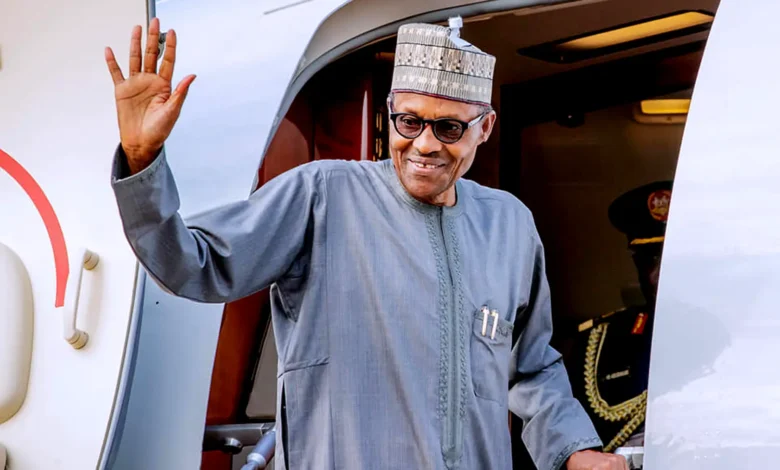 buhari jets out