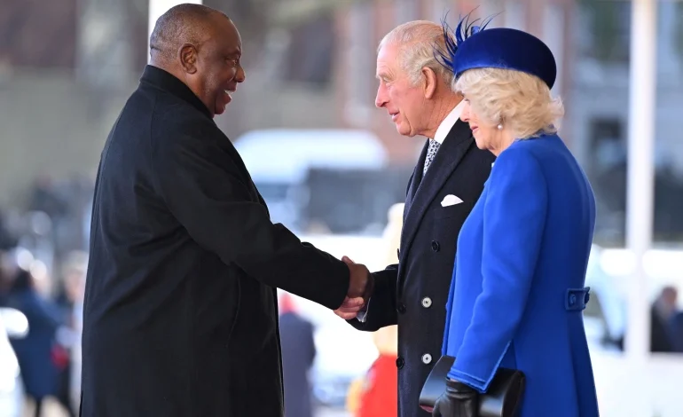 King Charles hosts South Africa’s Ramaphosa for first state visit 1 2022 11 22T123001Z 2082206657 RC20RX9W0AAM RTRMADP 3 BRITAIN SAFRICA